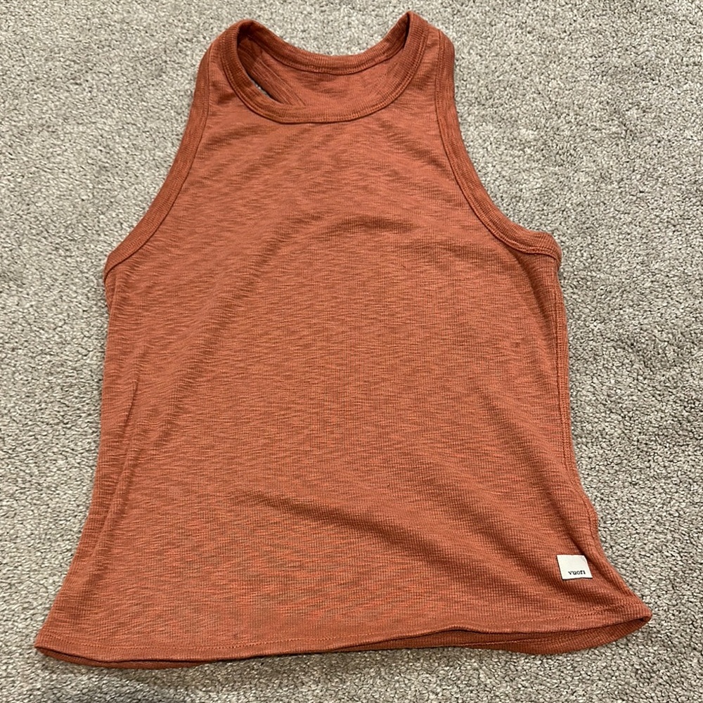 Vuori Orange Tank Top